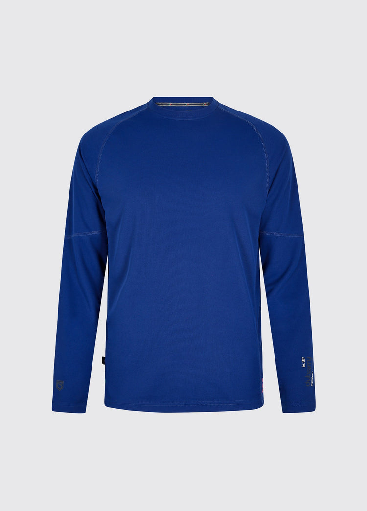 Ancona Lange Mouw T-Shirt UPF 50 Dames- Ultramarine