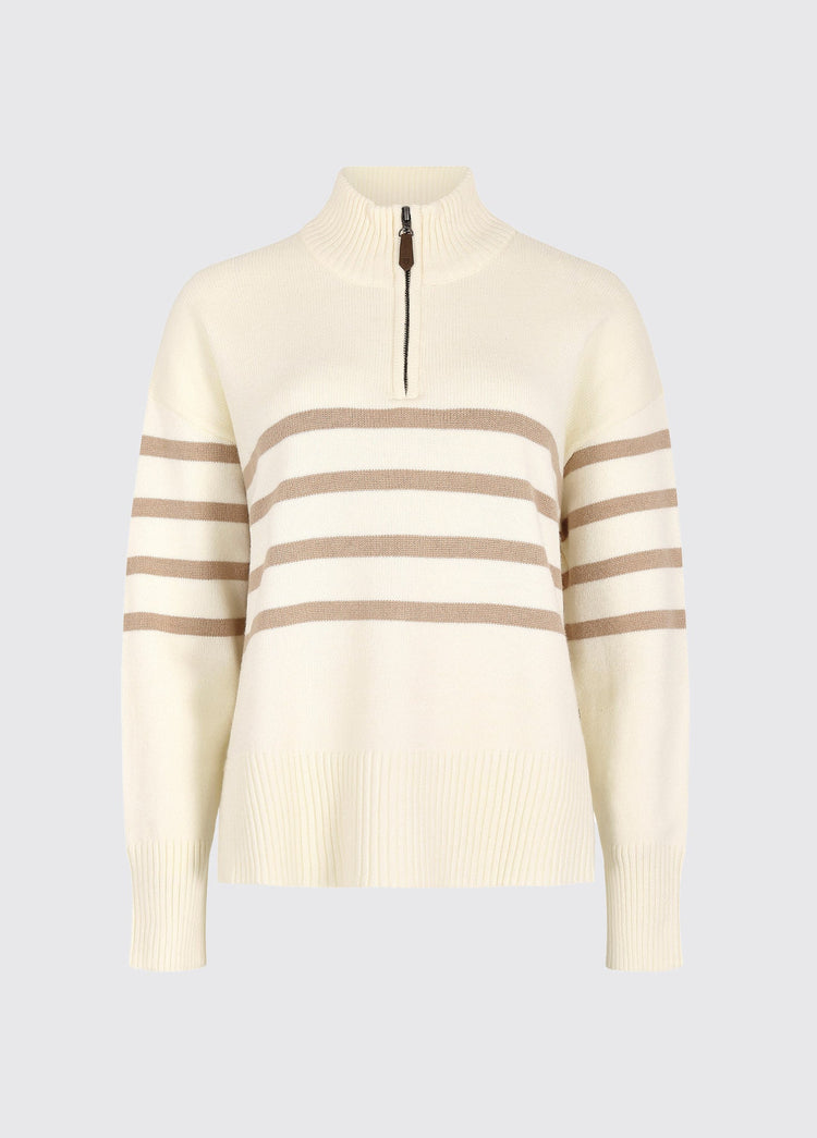 Fonthill Dames Viscose Sweater - Oyster