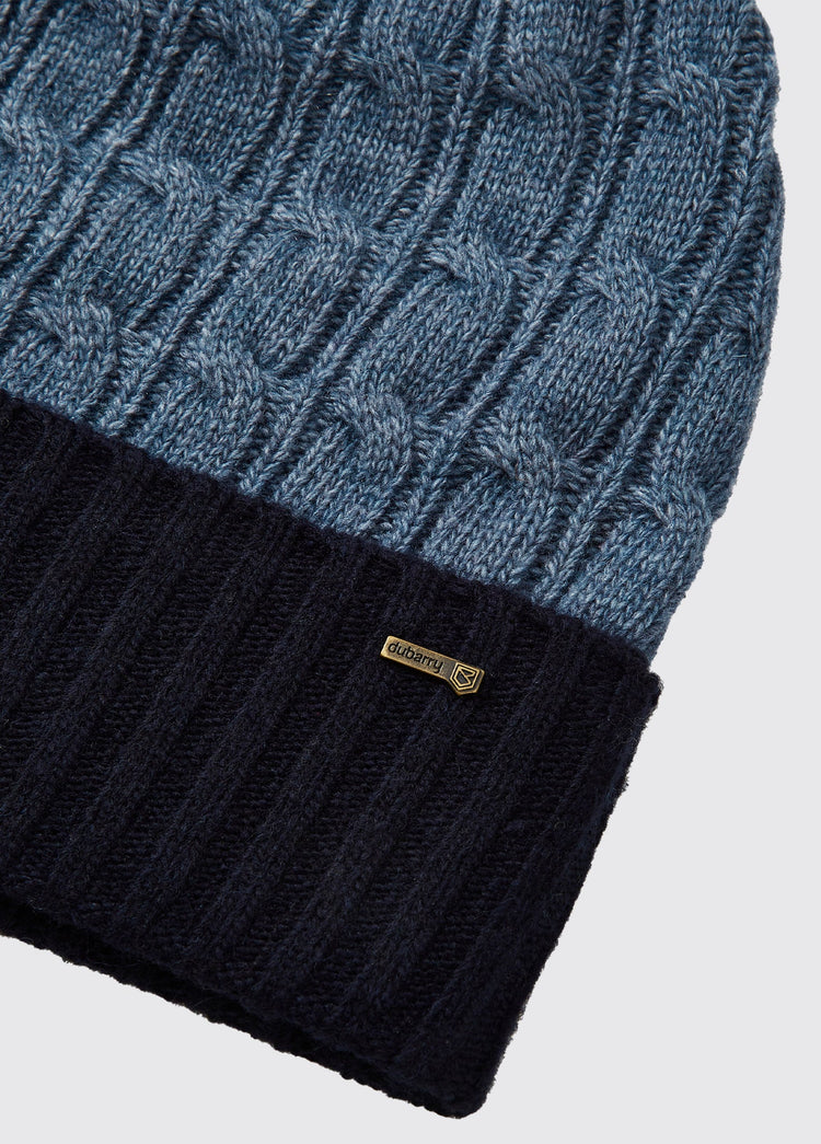 Meehan Pompon Muts - Navy