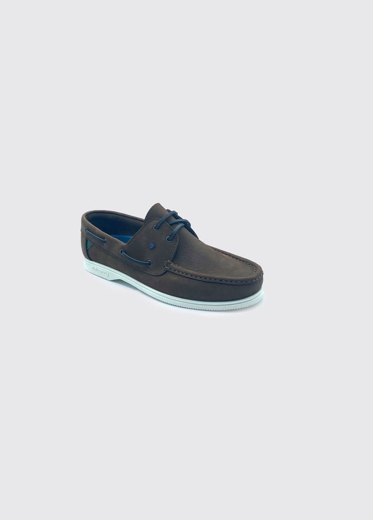 Admirals Dames Bootschoen - Walnut