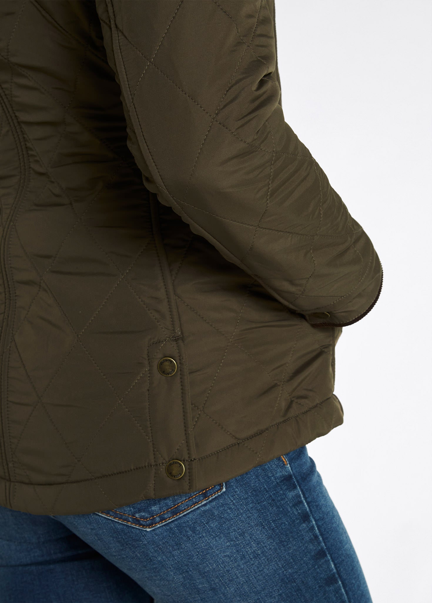 Glenfarne Gewatteerde Jas - Olive