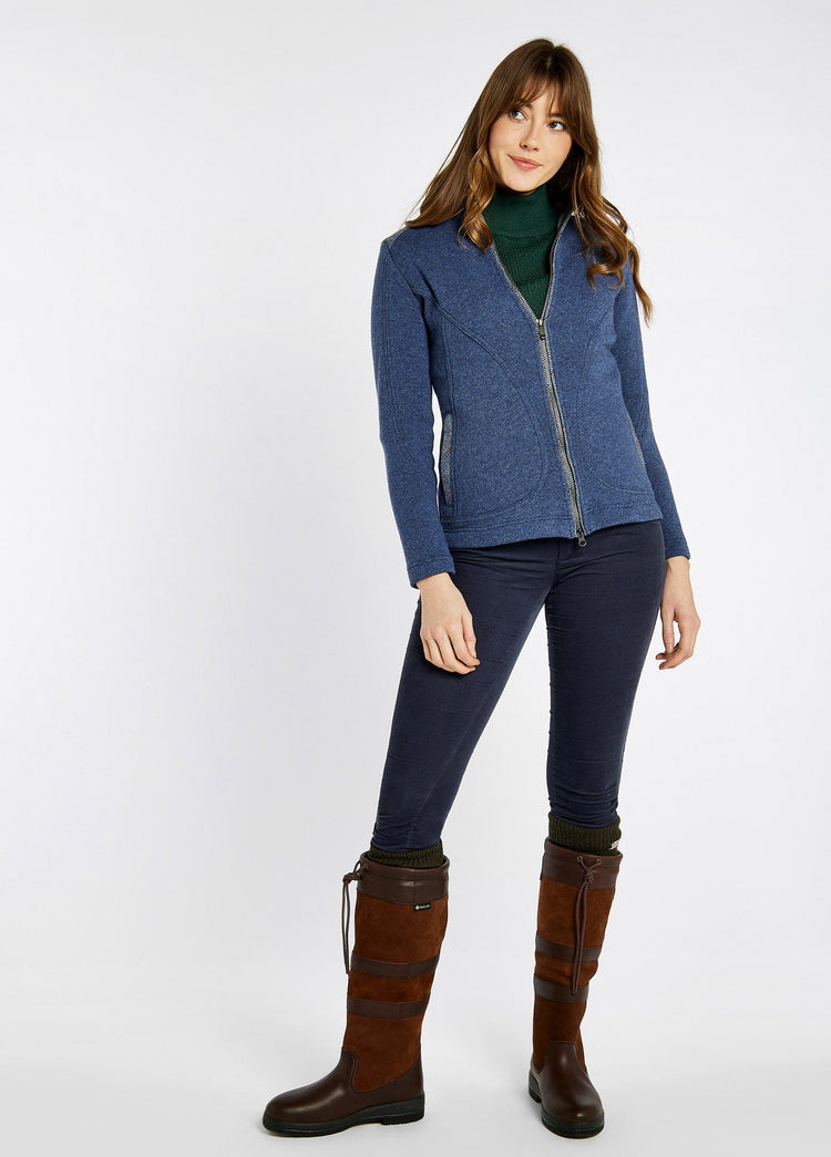 Beechwood Dames Fleecejack - Denim