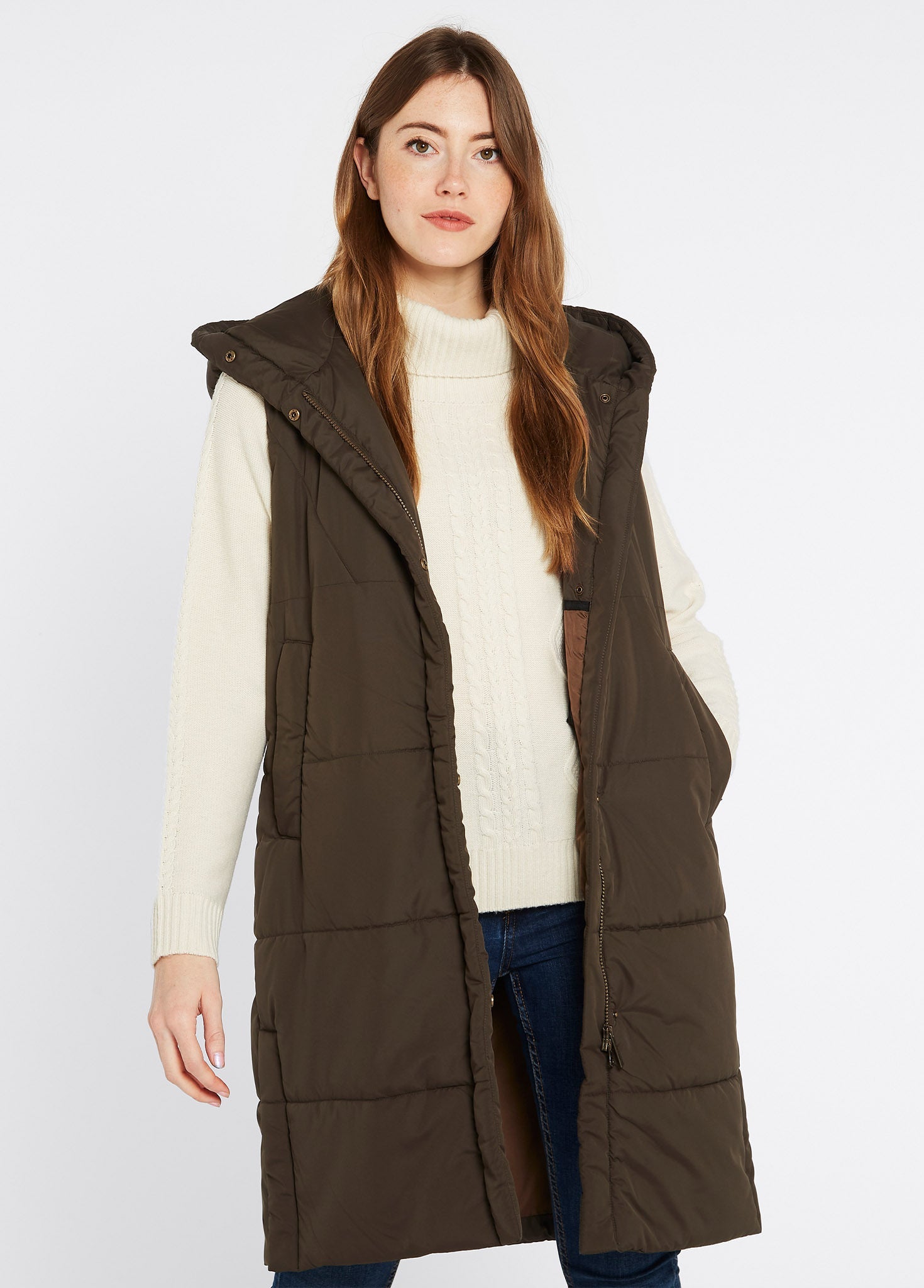 Ryan Lange Bodywarmer- Olive