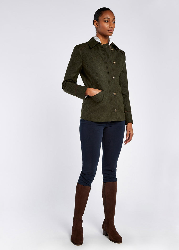 Slievebloom Military-stijl Jas - Loden