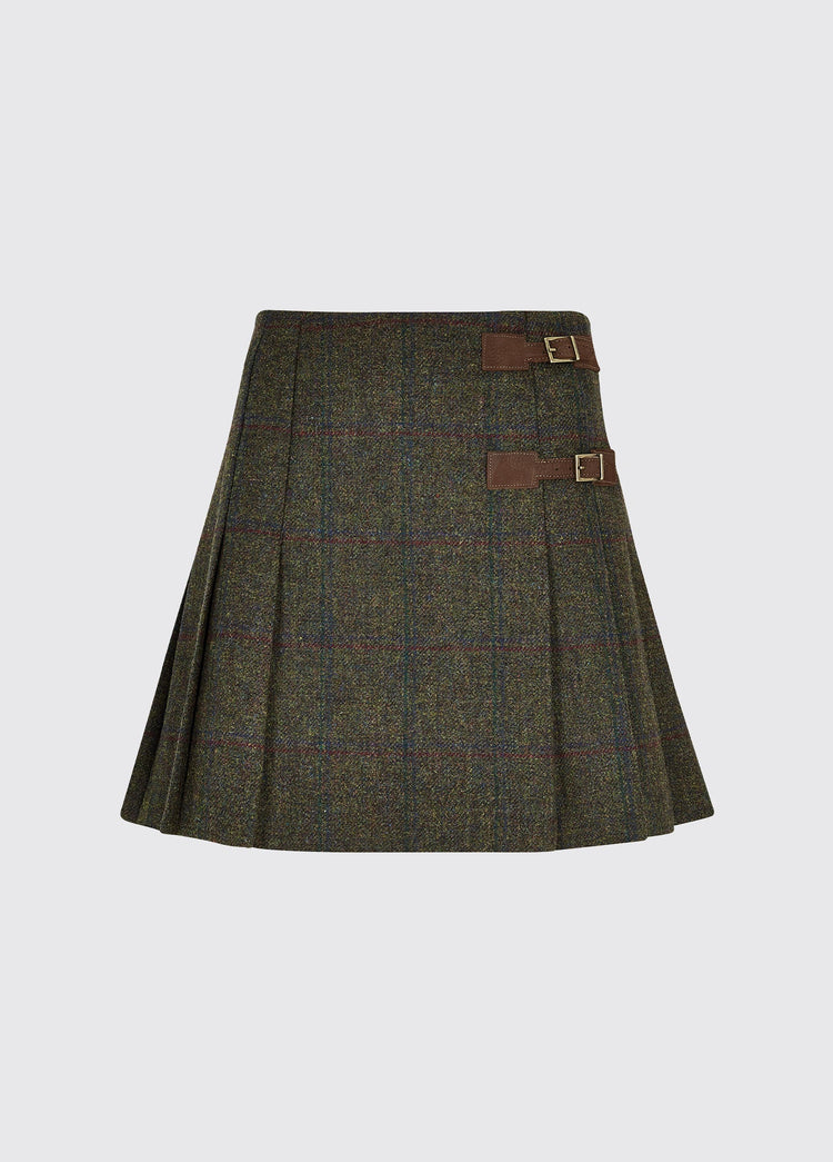Dubarry Tweed Rok in groen - Hemlock Blossom