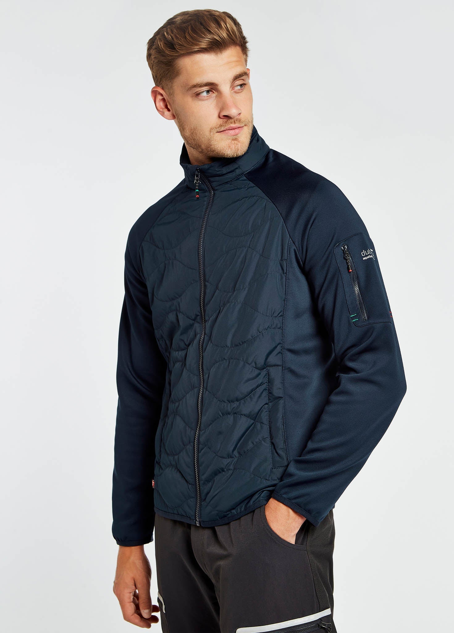 Atlantica Heren Hybride Primaloft® Jas - Navy