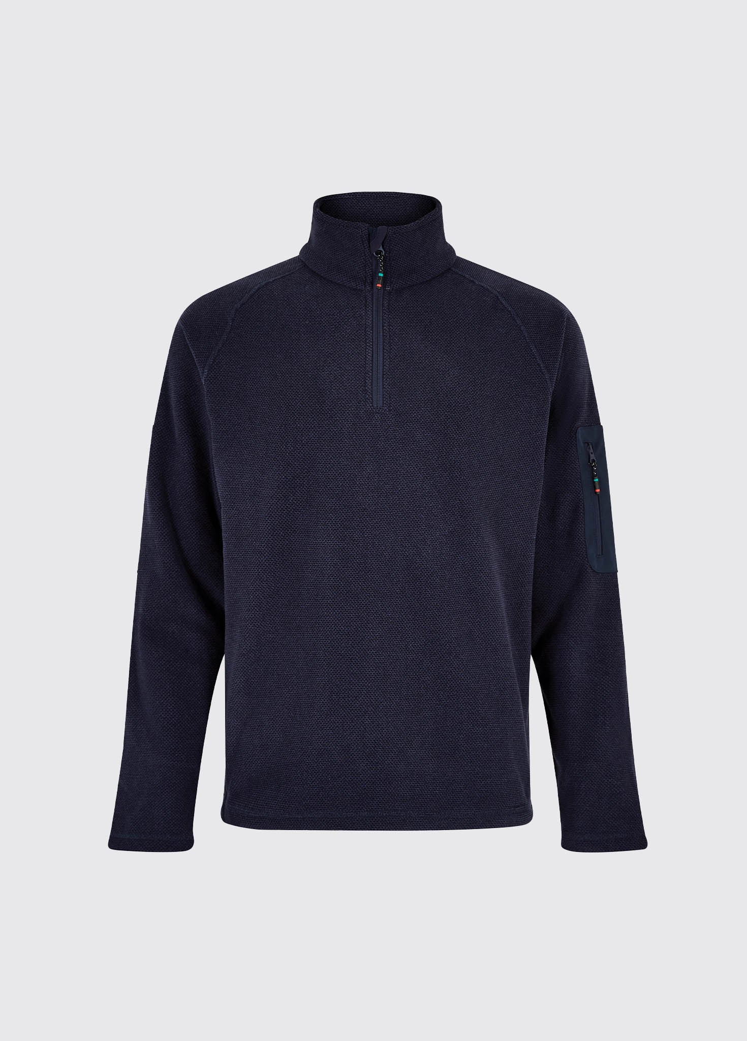Monaco Heren Kwartrits Fleece - Navy