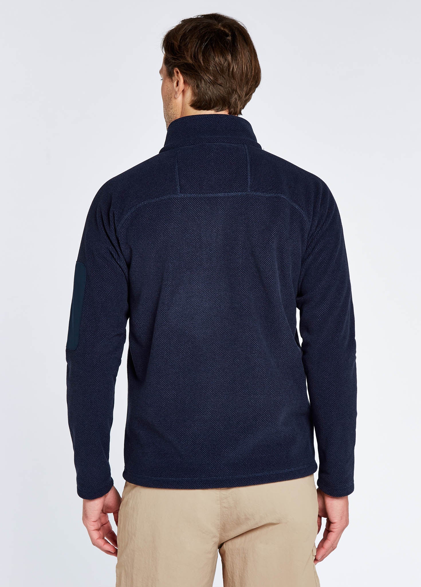 Monaco Heren Kwartrits Fleece - Navy