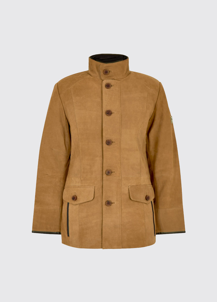 Dubarry Heren leren jas in lichtbruin (Tan)
