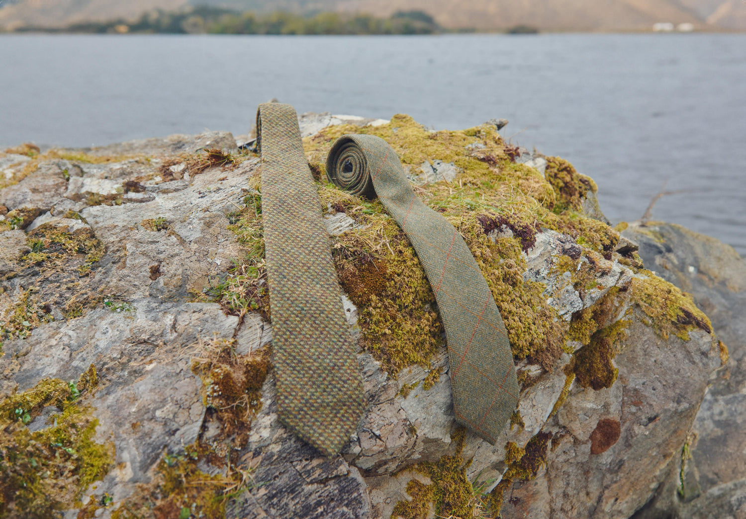 Newtownforbes Wollen Stropdas - Cedar