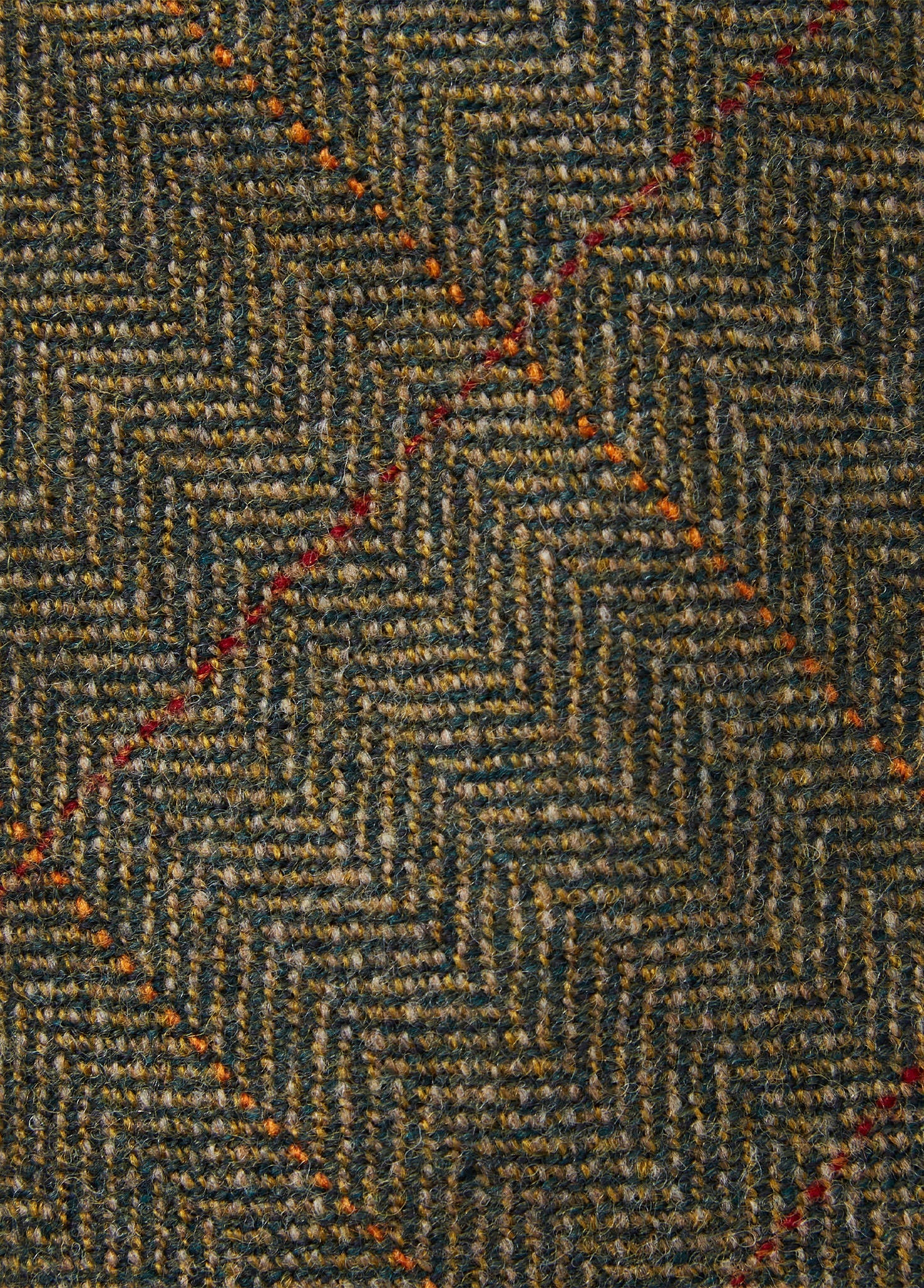 Newtownforbes Wollen Stropdas - Cedar