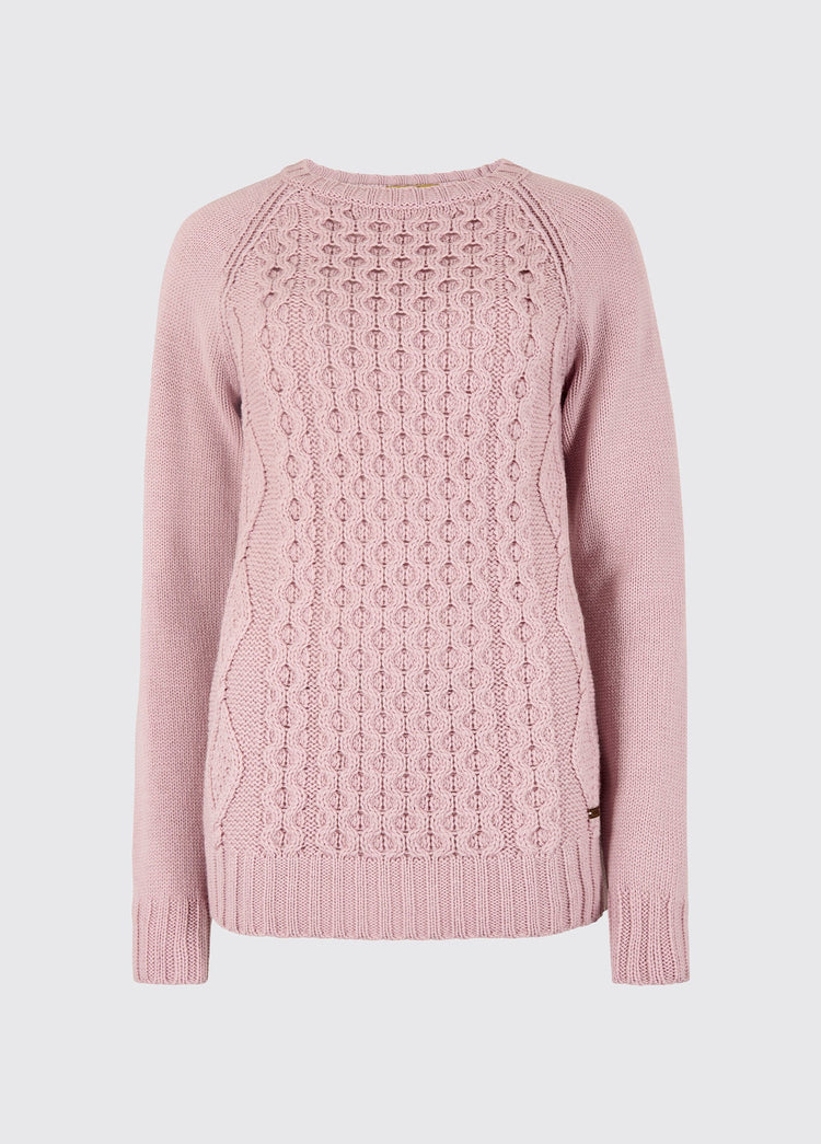 Shanley Merino Trui voor Dames - Dusky Rose