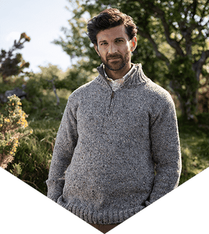 Ierse en gebreide truien voor heren