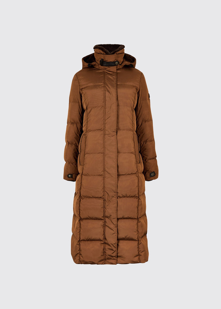 Aldborough Dames Lange Donsjas - Russet