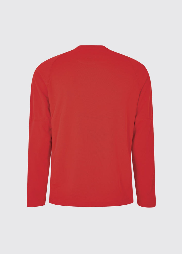 Ancona Lange Mouw T-Shirt UPF 50 - Red