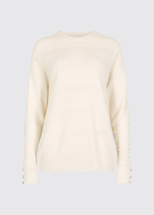 Ashfield Dames Bamboo Trui - Oyster