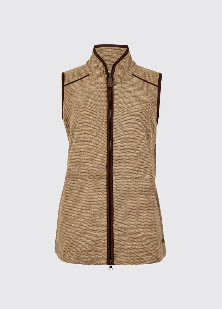 Carbury Fleece Bodywarmer voor Dames - Elk