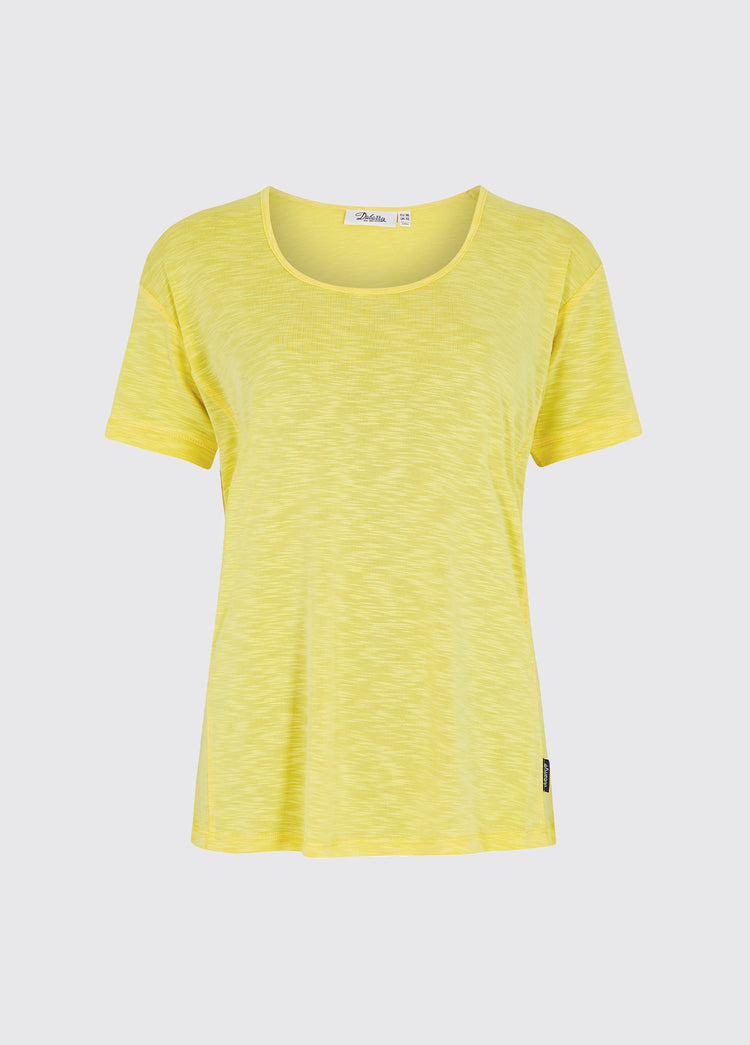 Clancy Ladies Modal Tee - Lemon Yellow