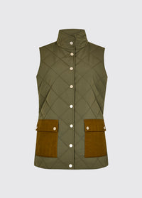 Clashmore Dames Heritage Bodywarmer - Kelp