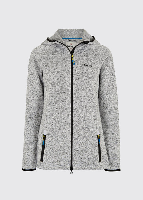 Cliffoney Ladies Fleece Jacket - Grey Marl