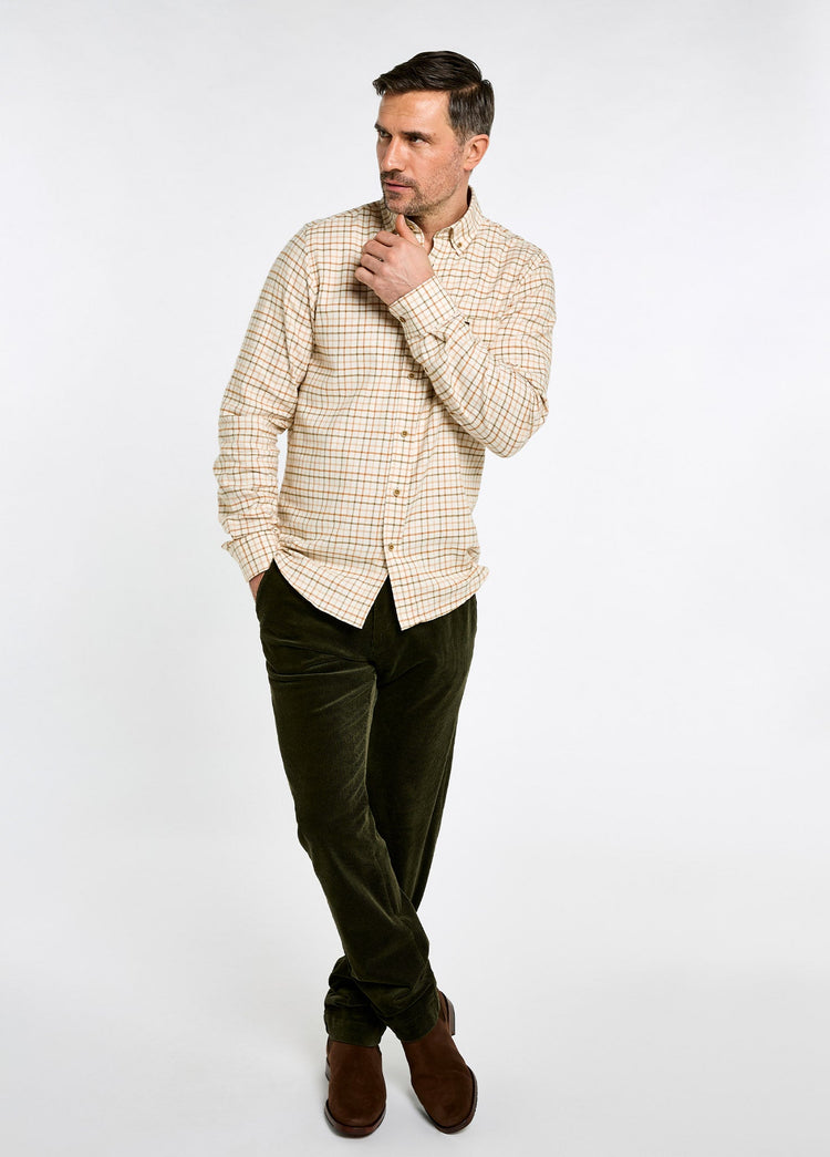 Corrib Heren Tattersall Short - Ochre