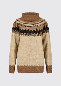 Devlin Dames Fair isle Coltrui - Oat Multi