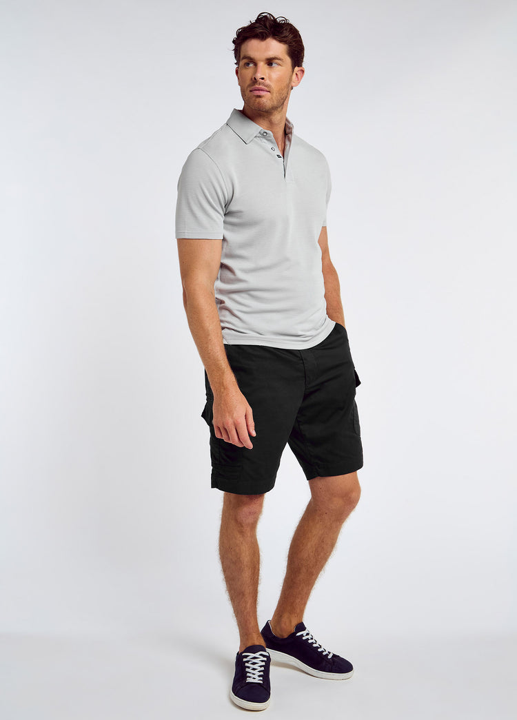 Gilligan Heren Tencel™ Modal Poloshirt - Grey