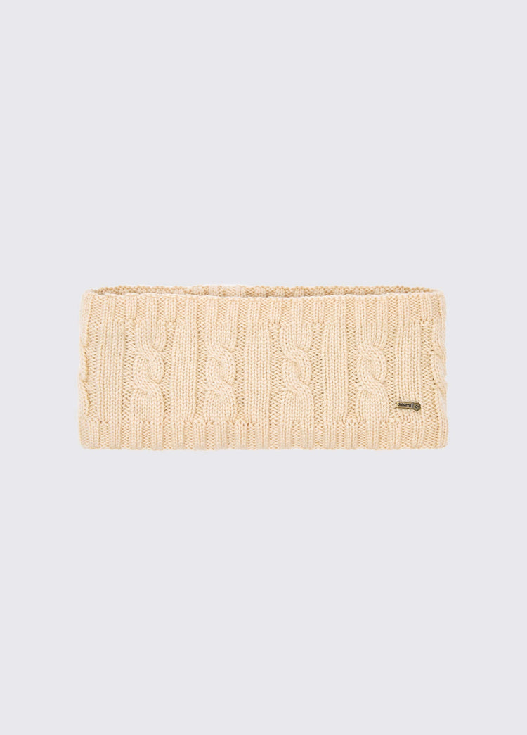 Gleeson Gebreide Hoofdband - Chalk