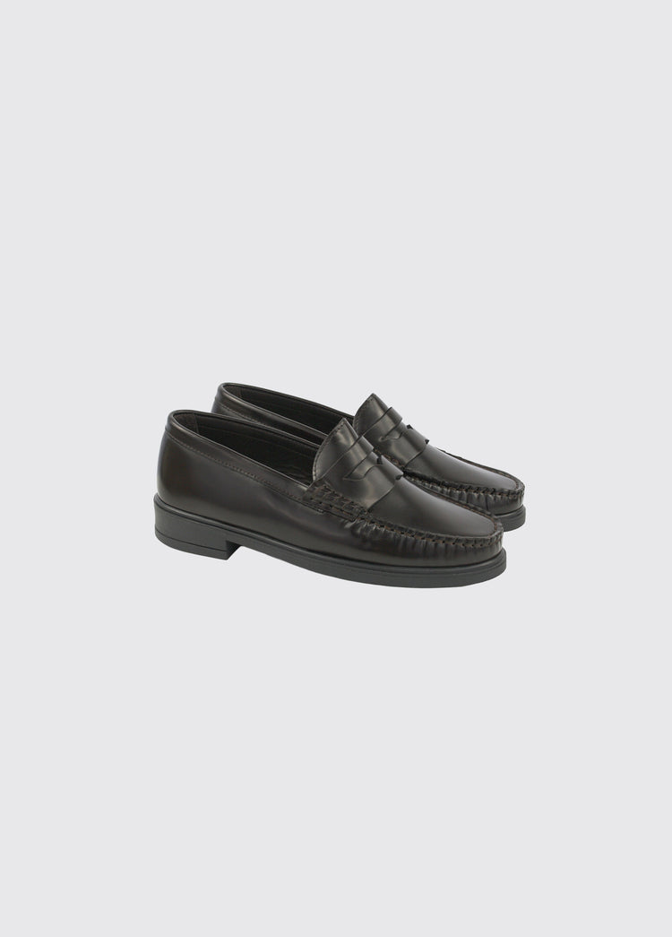 Harvard Dames Penny Loafer - Black
