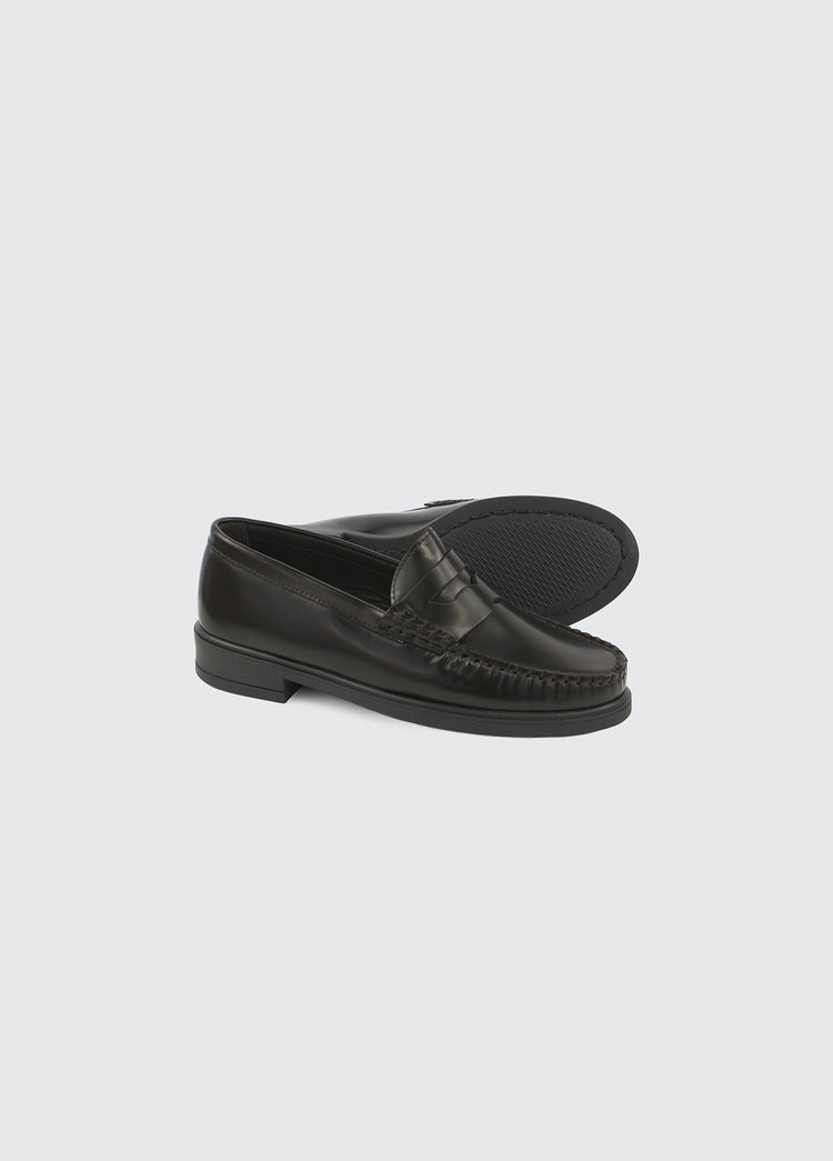 Harvard Dames Penny Loafer - Black