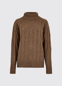 Hennessy Roll Neck Sweater - Elk