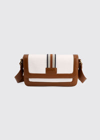 Hillsbrook Canvas Cross-Body Tas - Caramel