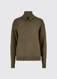 Hopkins Dames Chunky Sweater - Dusky Green