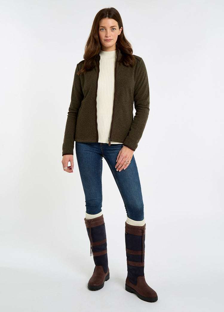 Kilberry Dames Fleece Jas - Olive