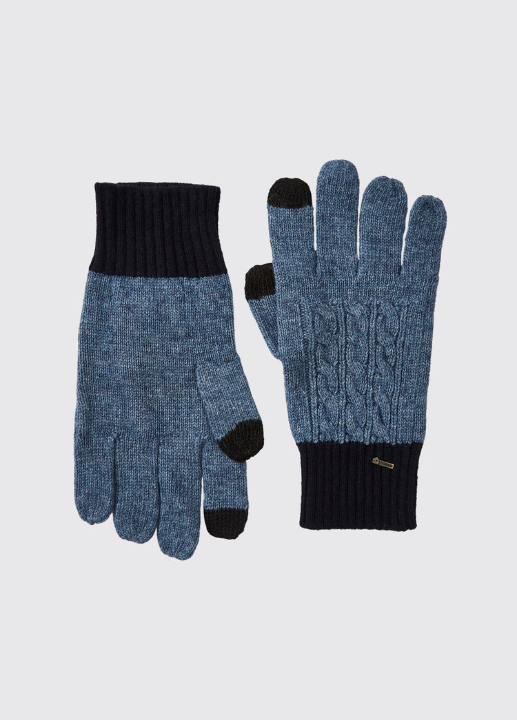 Ballyhide­­ Gebreide Handschoenen - Navy