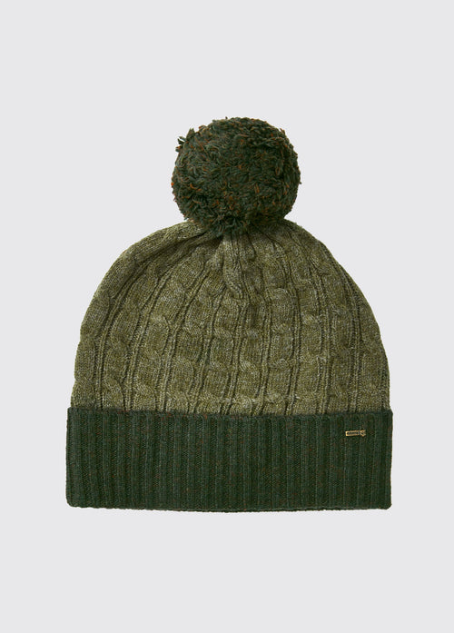 Meehan Pompon Muts - Olive