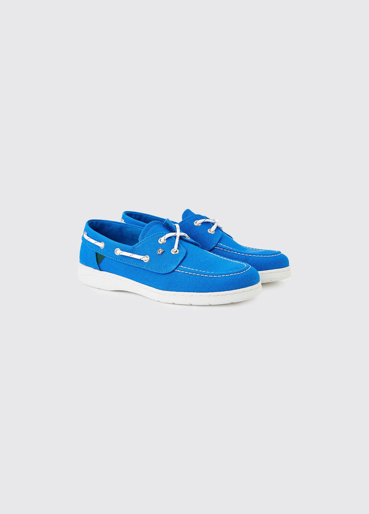 Biarritz Canvas Bootschoen - Blue Mist