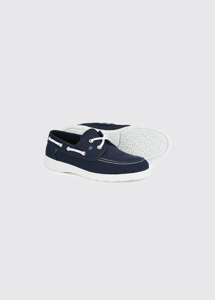 Biarritz Canvas Bootschoen - Navy