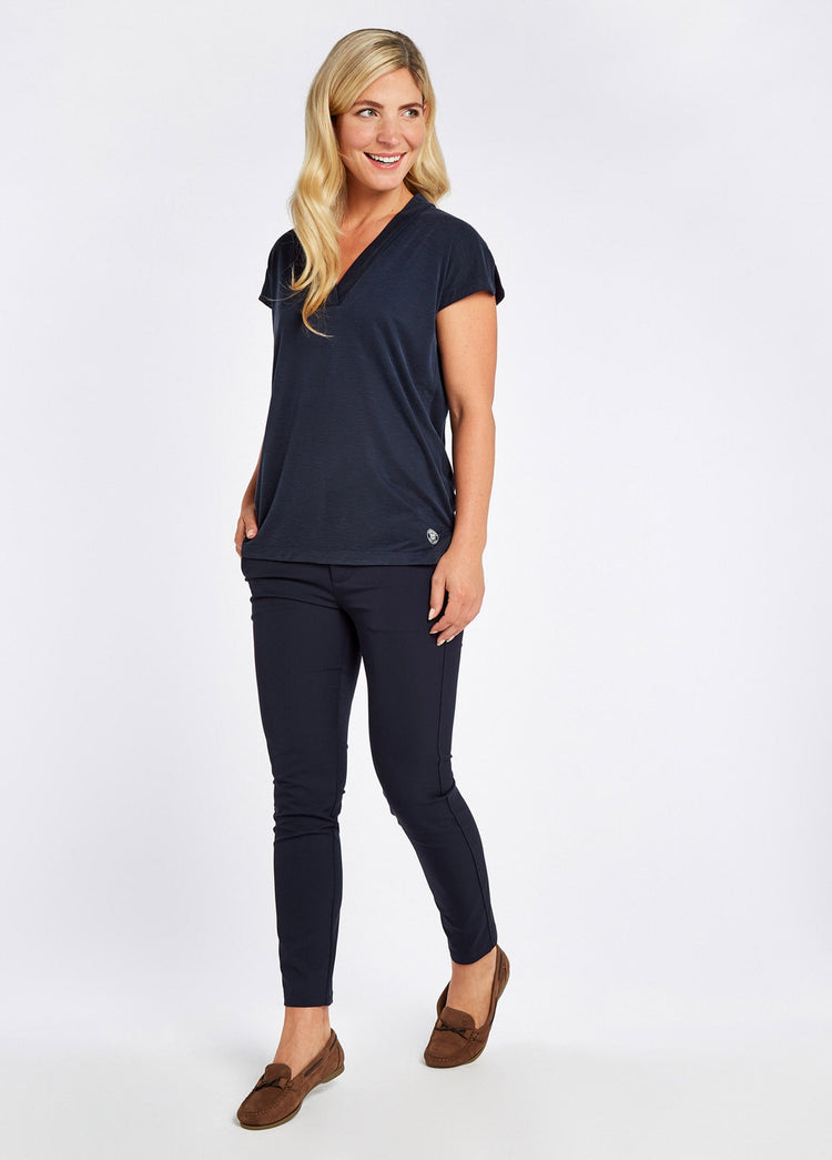 Coolestown cap sleeve top  - Navy