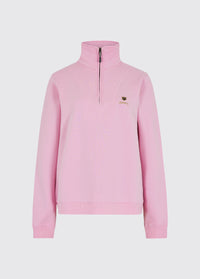 Castlemartyr Halve Rits Sweatshirt - Pink