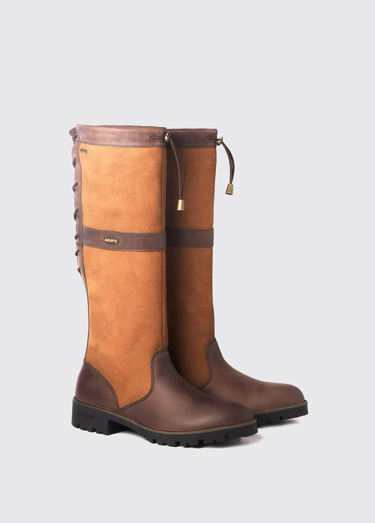 Glanmire Ladies Adjustable Calf Country Boot - Brown