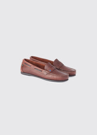 Belize penny loafer mocassin - Mahogany