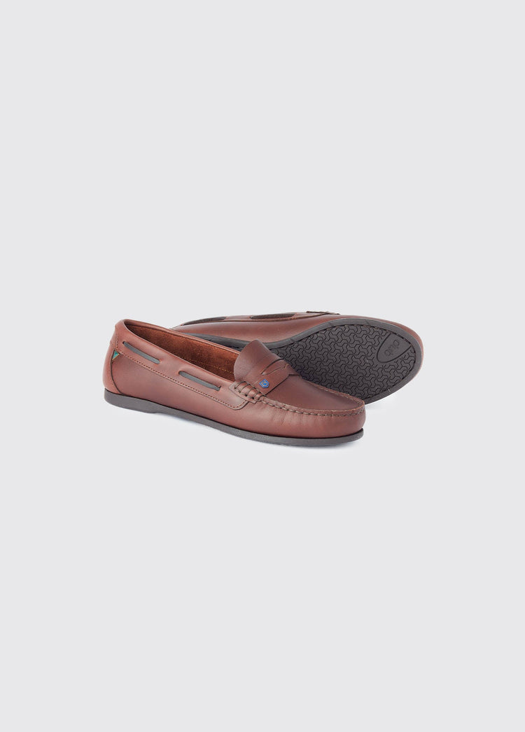 Belize penny loafer mocassin - Mahogany