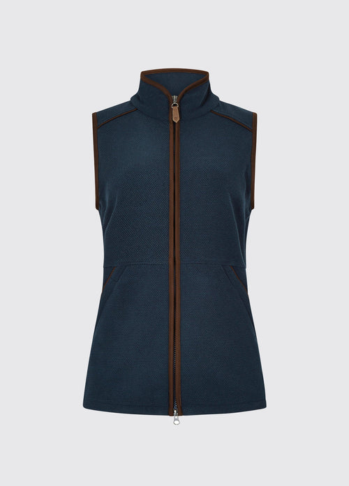 Carbury Fleece Bodywarmer voor Dames - Navy