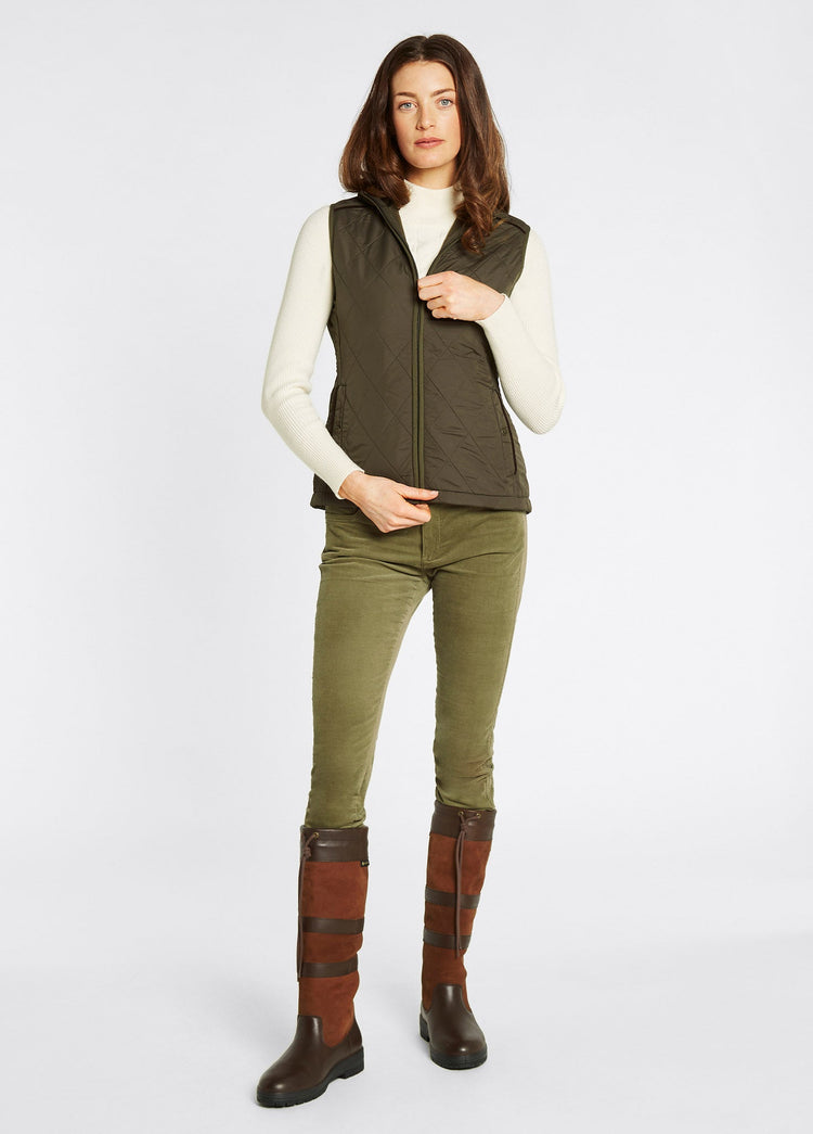 Heywood Quilt Bodywarmer - Olive