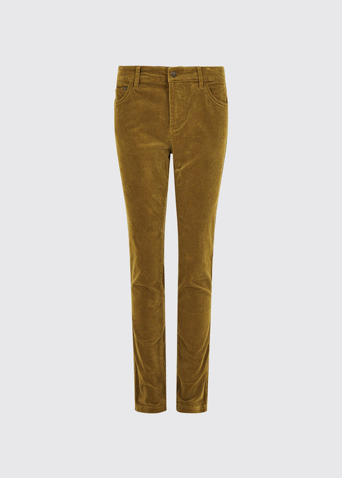 Honeysuckle Corduroy stretchbroek - Harvest Gold