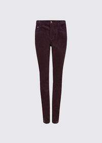 Honeysuckle Corduroy stretchbroek - Plum