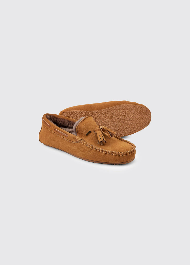 Rosslare mocassin pantoffels - Sand