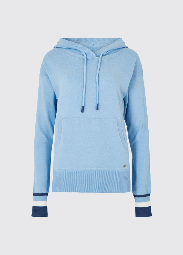 Burncourt Viscose Hoodie - Light Sky