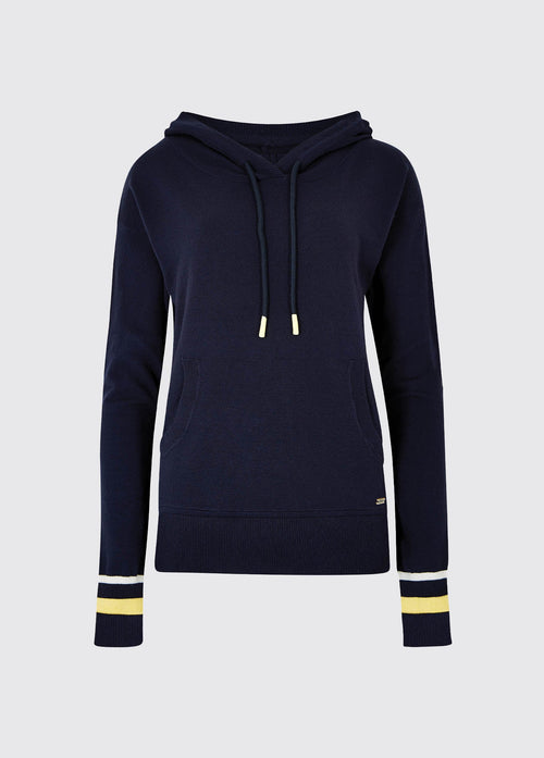 Burncourt Viscose Hoodie - Navy